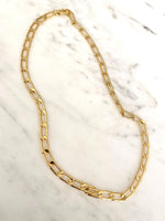 Cubano Gold Link Necklace