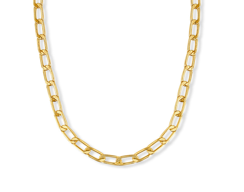 Cubano Gold Link Necklace
