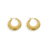 Zuri Gold Hoop Earrings
