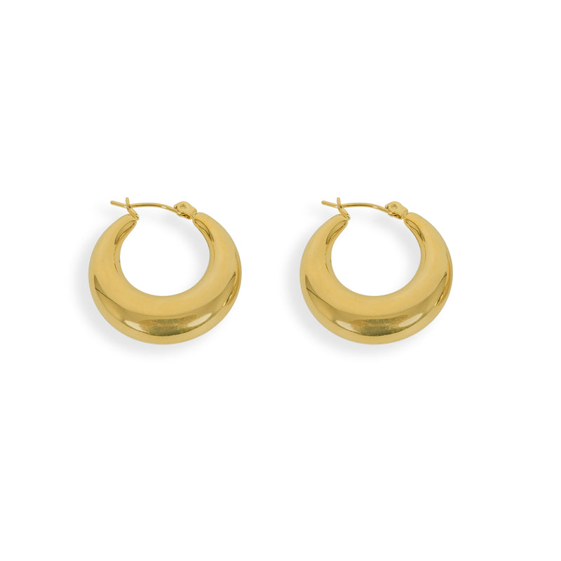 Zuri Gold Hoop Earrings