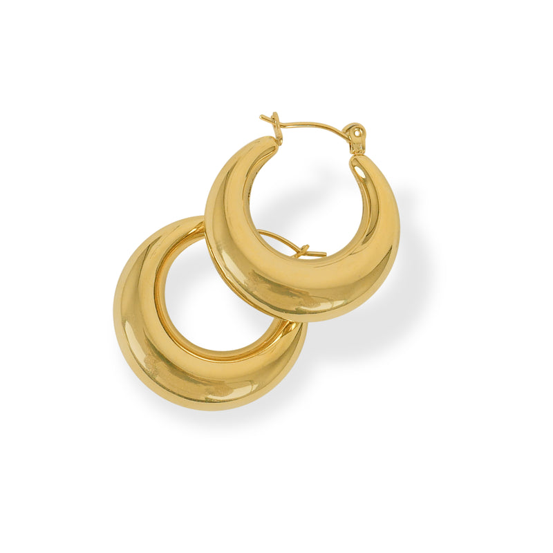 Zuri Gold Hoop Earrings