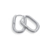Reema Silver Hoop Earrings