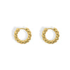 Deena Gold Mini Hoop Earrings