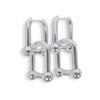 Maya Link Silver Earrings